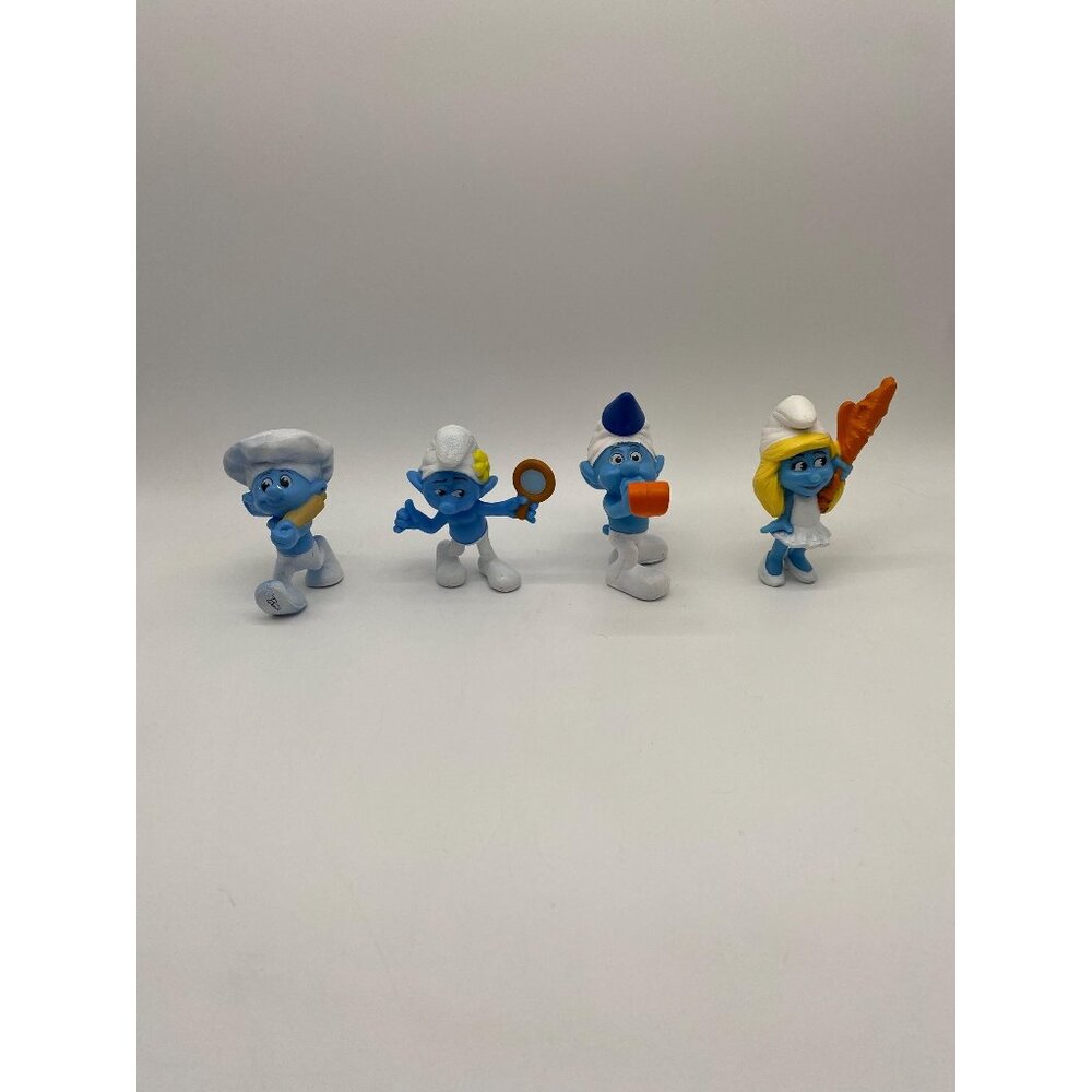 2013 McDonald's Peyo The Smurfs Happy Meal Toy Set